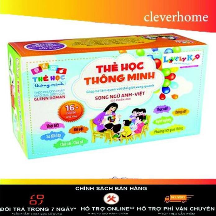 [hot] Bộ thẻ học cho bé 416 thẻ 16 chủ đề đa dạng tiện dụng