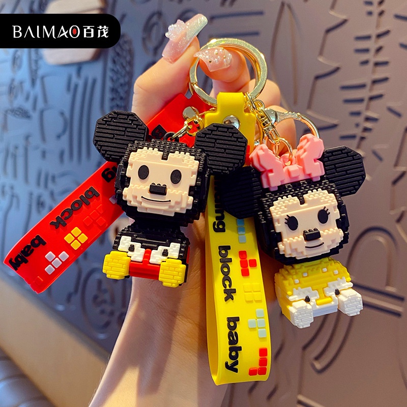 Móc Khóa Hình Chuột Mickey Thời Trang
