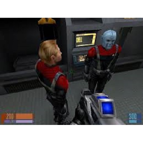 Đĩa Dvd Ps2 Star Trek Voyager Elite Force