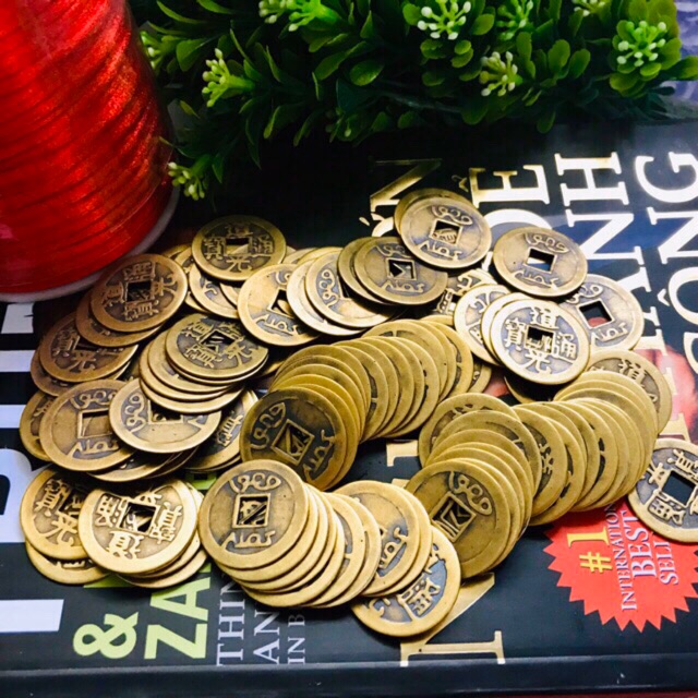 Combo 10 đồng xu cổ (chiêu tài)