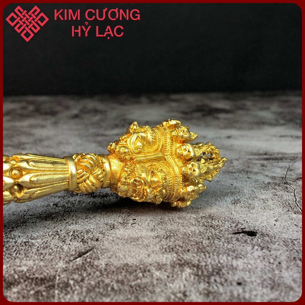 Pháp Khí Phubar Phổ Ba Mật Tông [Kim Cương Hỷ Lạc] Đồng 23Cm