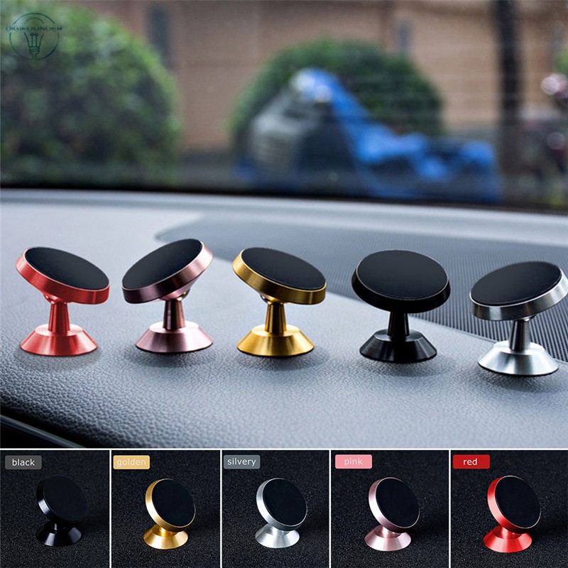 Giá Đỡ Điện Thoại Từ Tính Xoay 360 Độ Tiện Dụng Cho Xe Hơi