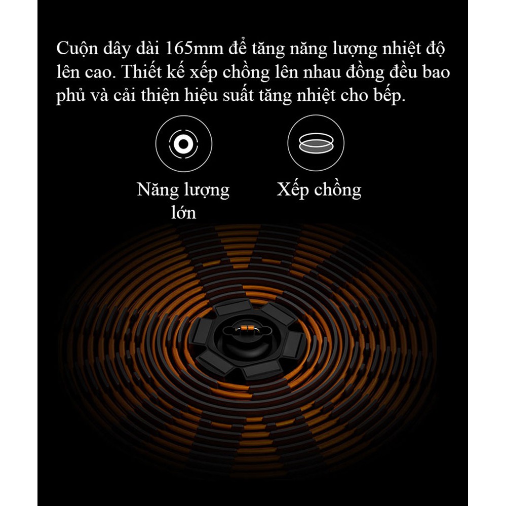 Bếp điện từ Xiaomi Mijia DCL002CM - Hàng Chính Hãng, Bảo Hành 6 Tháng Tiêu Chuẩn Nhà Sản Xuất