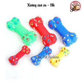 Đồ chơi cho chó mèo - xương kêu đồ chơi cho chó mèo thú