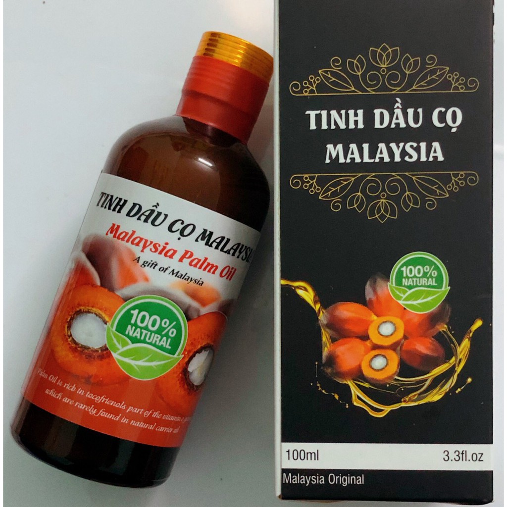 Tinh dầu cọ Malaysia mờ dạn đẹp da (100ml)