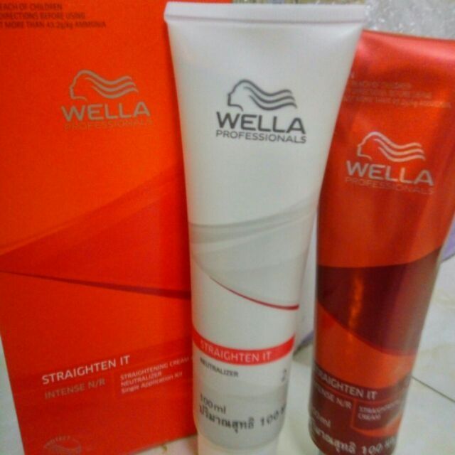 Thuốc ép- duỗi tóc thương hiệu wella