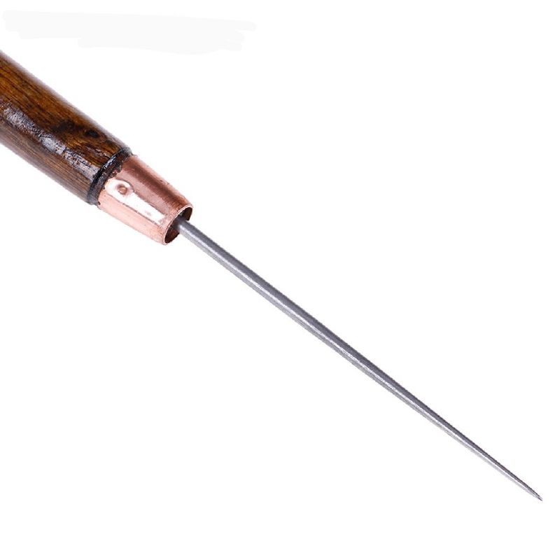 Dùi Nhọn Đục Lỗ Cán Gỗ 16cm