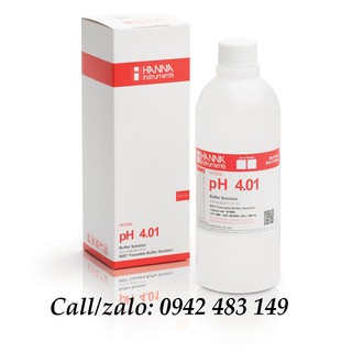 Dung dịch hiệu chuẩn - Dung dịch pH 4