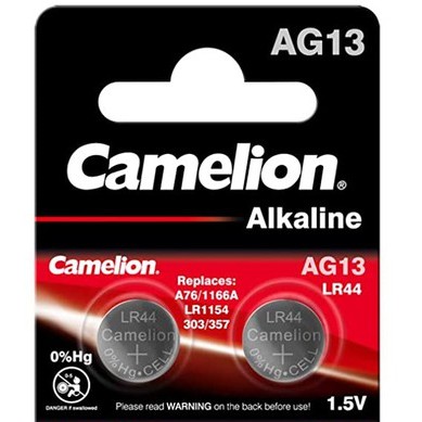 Pin Camelion LR44 (AG13) 1,5V cho máy ảnh Film (2 viên pin)