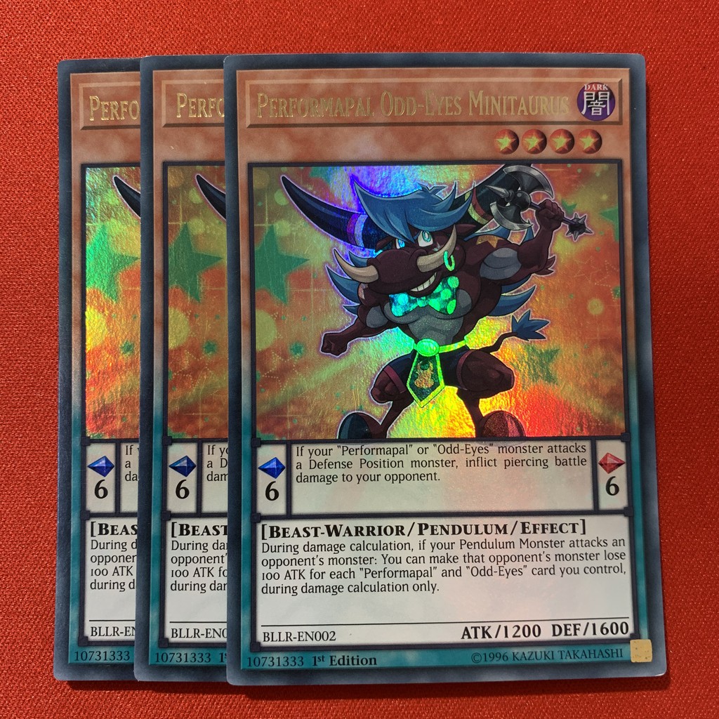 [EN-JP][Thẻ Bài Yugioh Chính Hãng] Performapal Odd-Eyes Minitaurus