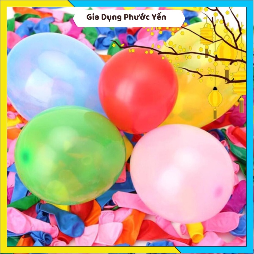 Set 500 bóng nhí đủ sắc màu