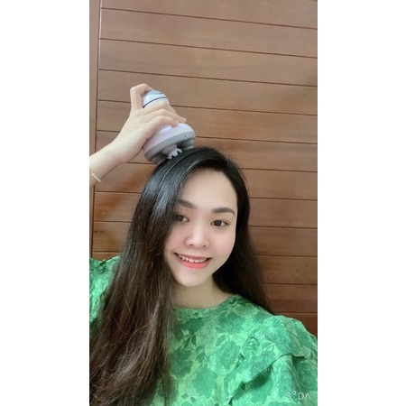 Máy massage đầu và mặt đa năng sạc pin