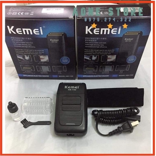 [Freship] Máy Cạo Dâu Khô Kemei Model KM-1102 ( Nói Không Với Đau Rát )