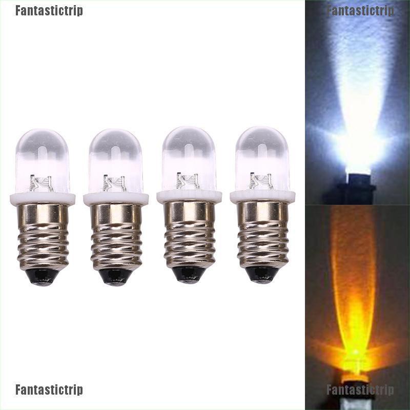 Bộ 5 Bóng Đèn Led E10 Dc 3v Chất Lượng Cao