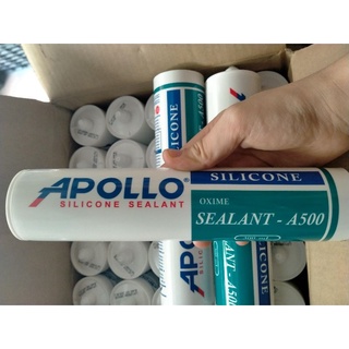 Keo silicon Apolo A500 (đen, trắng sữa, trắng trong)