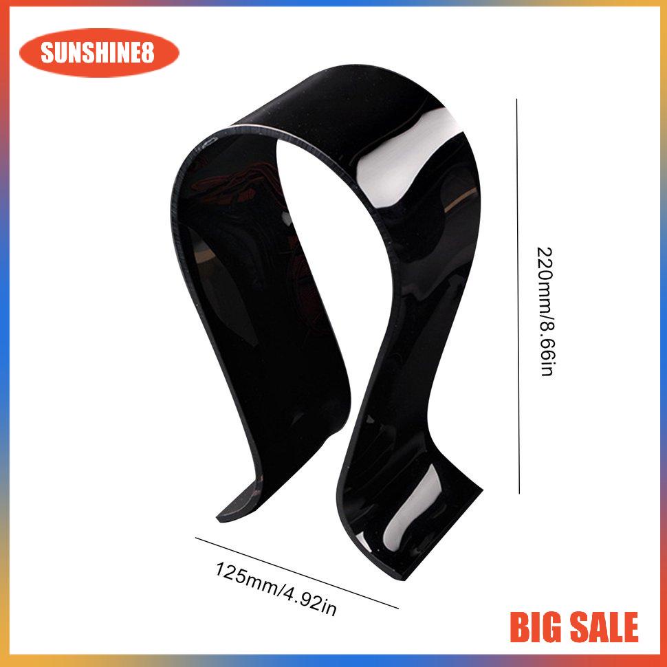 【SUN】Headphone Display Stand Plexiglass Headphone Stand U Type Earphone Stand