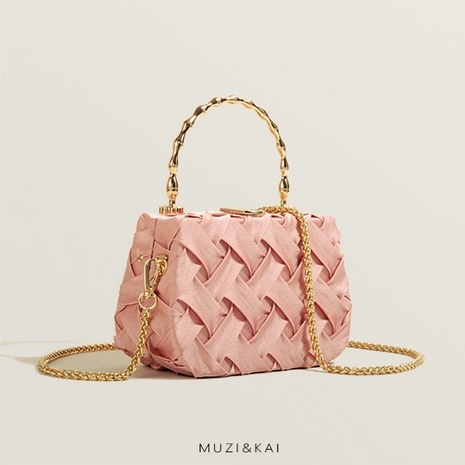 🌸Hàng Order🌸 Túi Xách Muzi&kai Chính Hãng Da Đan Chéo Quai Sách Kèm Dây Xích Đeo Sang Chảnh Nữ Tính 🌸 Quảng Châu