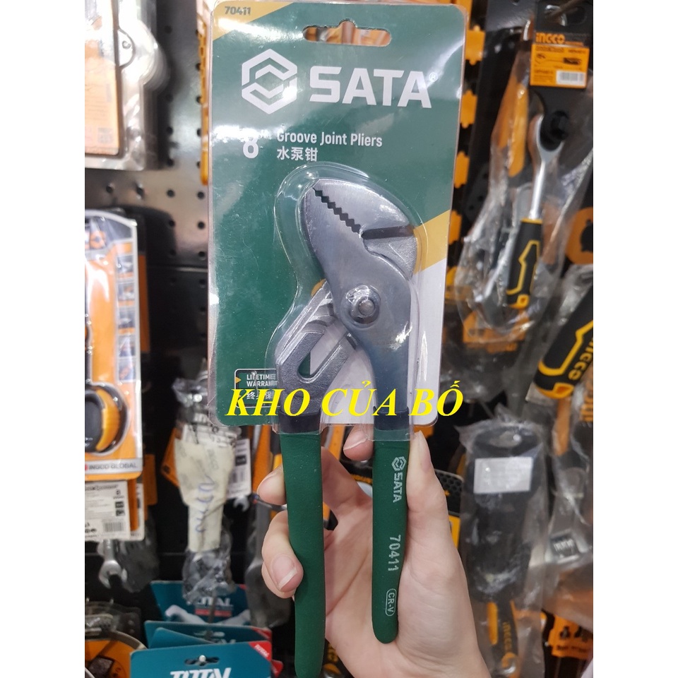 Kìm Mỏ Quạ 8In/200Mm Sata 70411 - 70411