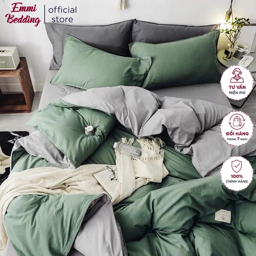 Bộ Chăn,Ga,Gối Cotton tici Emmibedding