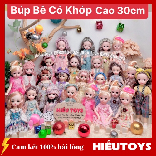 Búp Bê Bjd 30cm Có Khớp Chắc Chắn Mặt Xinh Váy Mẫu Mới Búp Bê Cho Bé Gái Từ 2 Đến 6 Tuổi  Đồ Chơi Trẻ Em