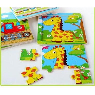 Puzzle ghép hình gỗ 9 miếng /9 MẢNH