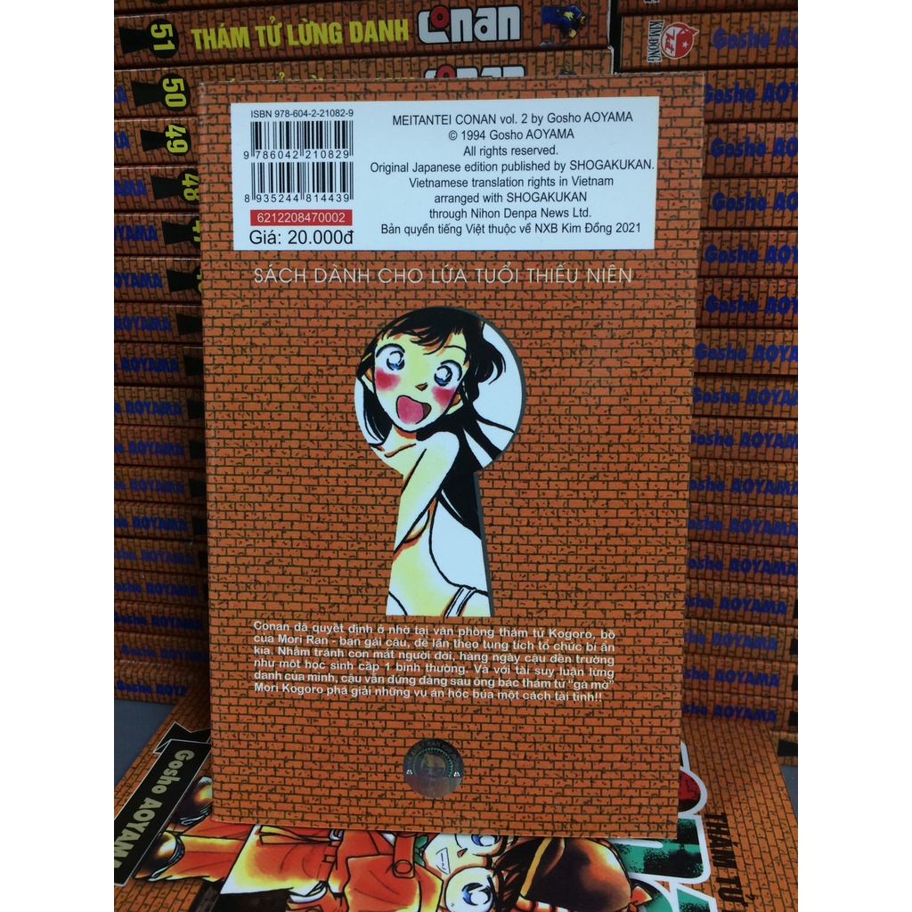 Sách - Thám tử lừng danh Conan - Tập 2