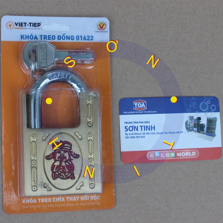 Khóa cửa cổng , ổ khóa treo Việt Tiệp chống cắt 01602 01402 01502 01622