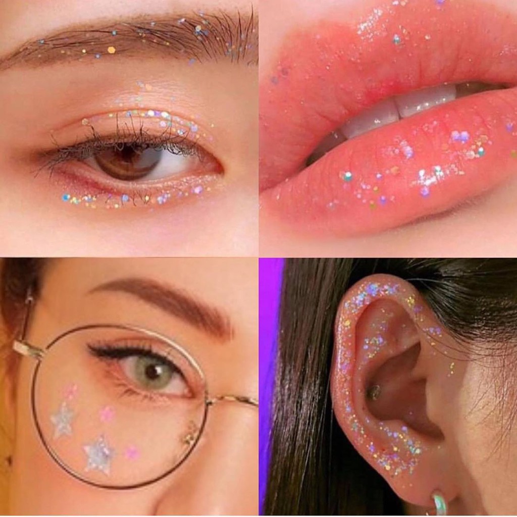 Bảng Phấn Mắt Nhũ Mắt Hạt To 7 Màu Kèm Sẵn Keo Hiệu CmaaDU | BigBuy360 - bigbuy360.vn