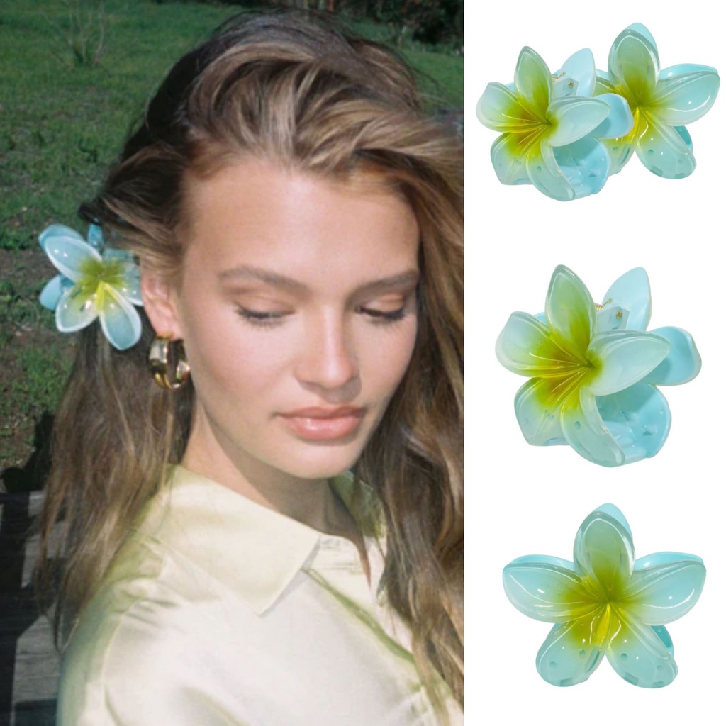 Kẹp Tóc Hình Hoa Đính Đá Màu Sắc Ngọt Ngào Thời Trang Hàn Quốc Cho Nữ