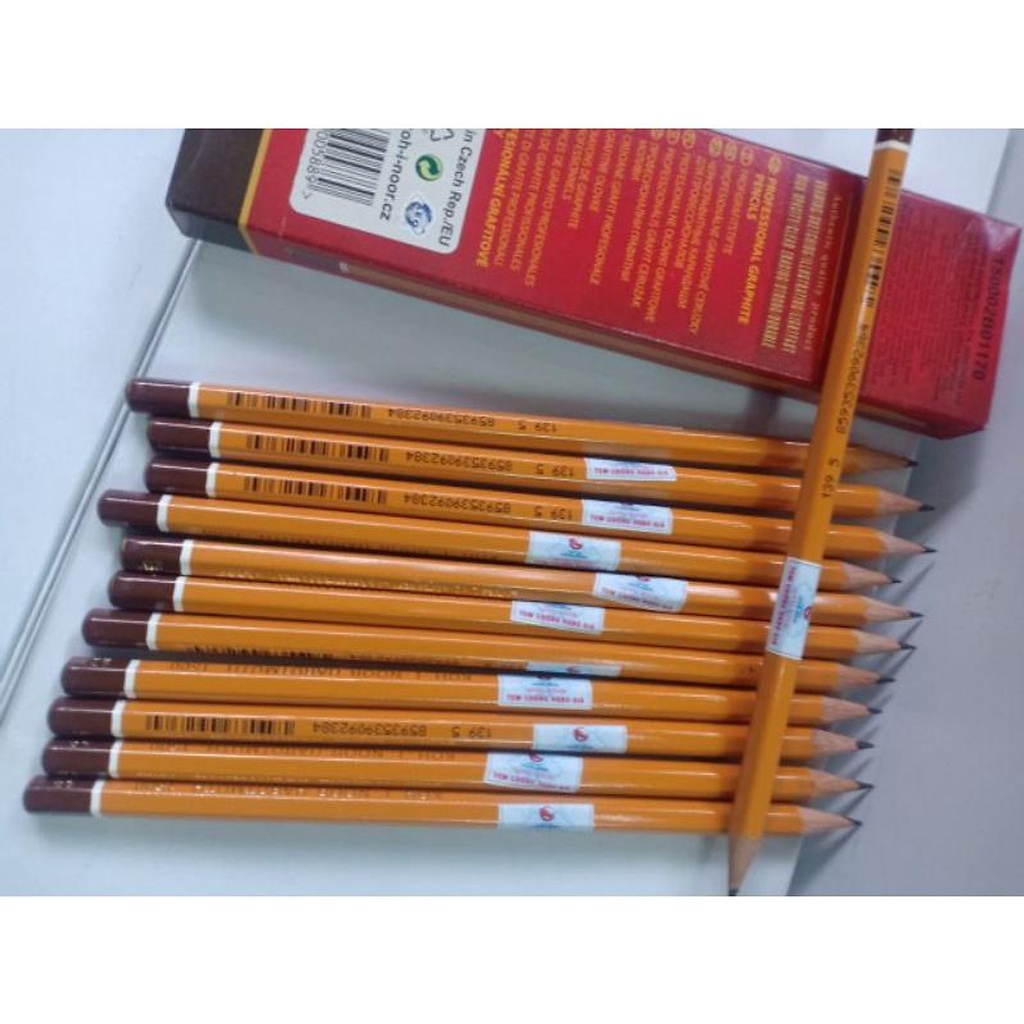 Chì Học Sinh /Chì Gỗ Vàng / Bút Chì Tiệp Các B/ Chì Koh I Noor 1500- 2B / Chì Mỹ Thuật / Bút Chì Hội Họa/ Chì Kỹ Thuật