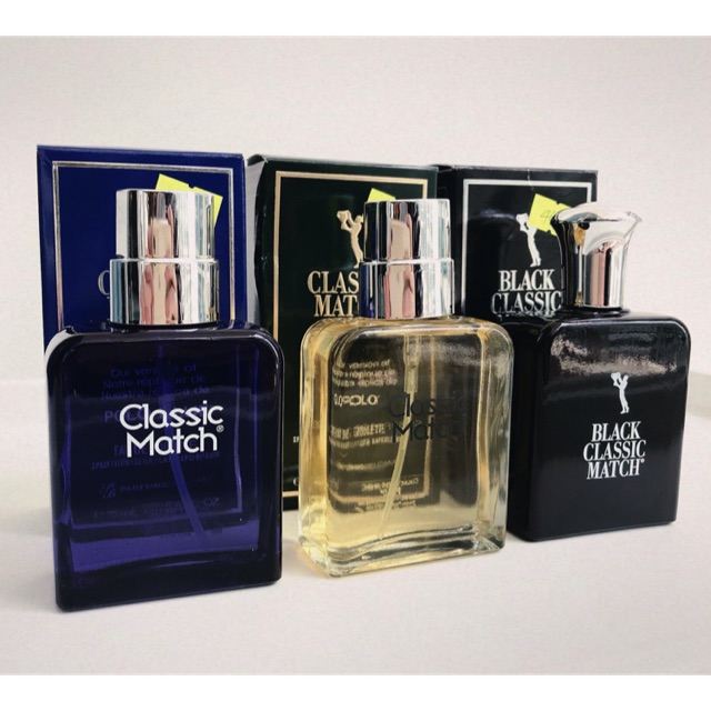 black classic match polo black