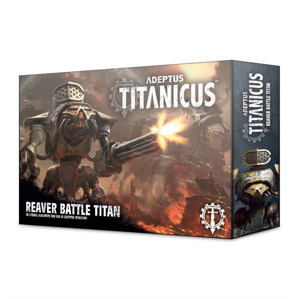 Adeptus Titanicus Reaver Battle Titan - Bộ trò chơi Board game - Games Workshop Warhammer 40k - Age of Sigmar