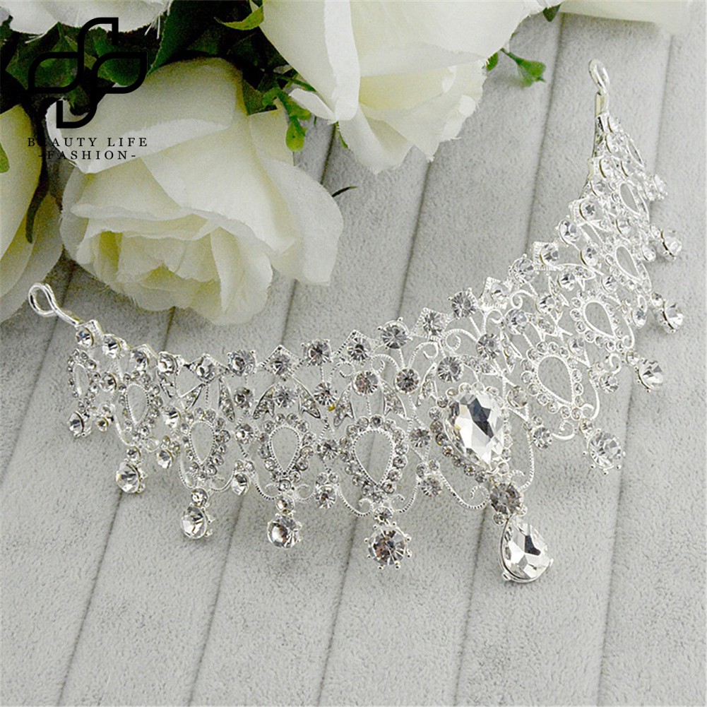 Vương miện cài tóc phong cách retro