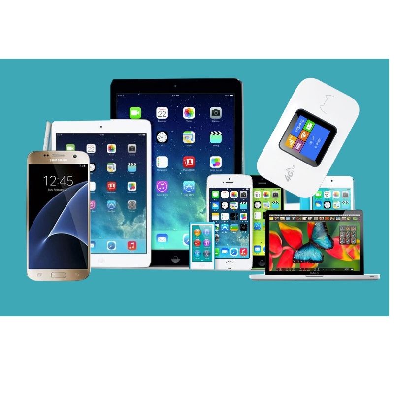 (Cực Rẻ) Pin Cục Phát Wifi Di Động 3G 4G lắp sim lên rẫy ,đi phươt dùng nhiều máy Sóng khỏe