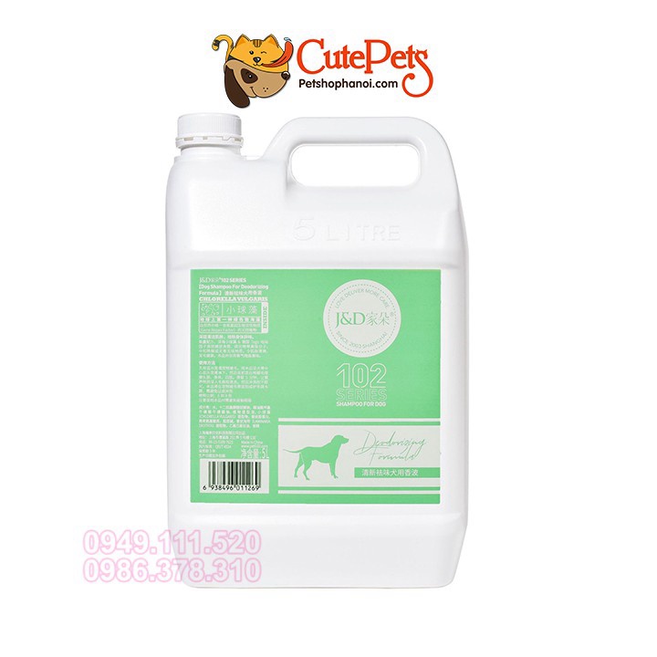 Sữa tắm Khử mùi hôi cho chó mèo Joyce & Dolls 102 500ml Deodorizing dầu tắm chó mèo - CutePets