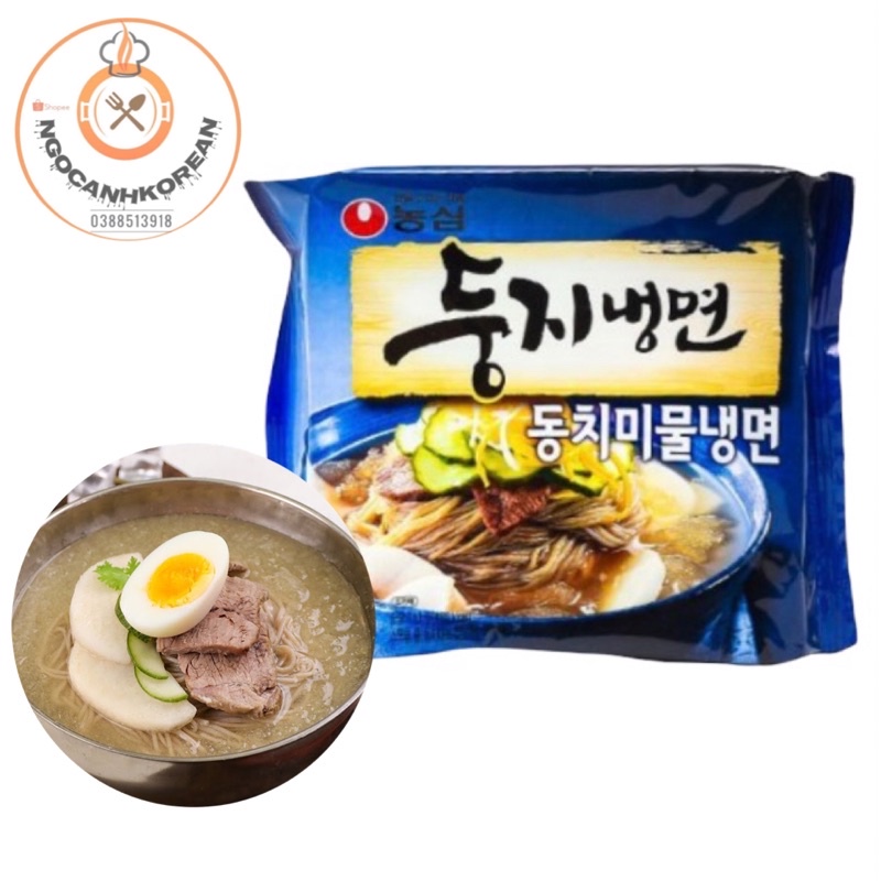 <HOT> Mỳ lạnh nước gói NongShim Hàn Quốc 161gr cho mùa hè giải nhiệt