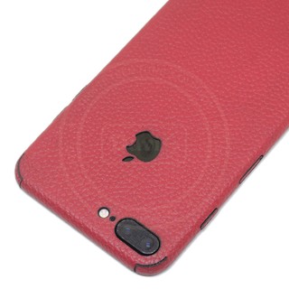 Miếng dán da dán full viền cho iphone 8 Plus làm từ da thật cao cấp - Davis