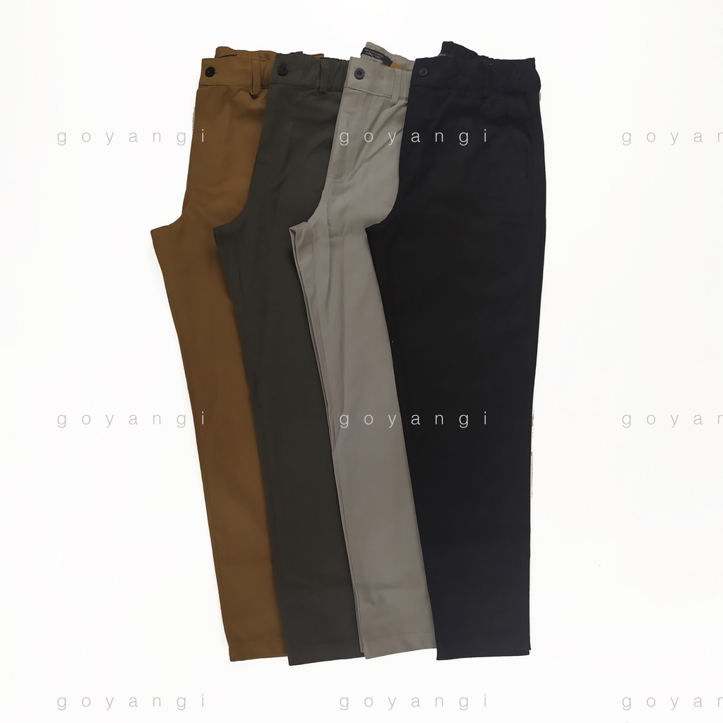 Quần baggy kaki unisex form đẹp