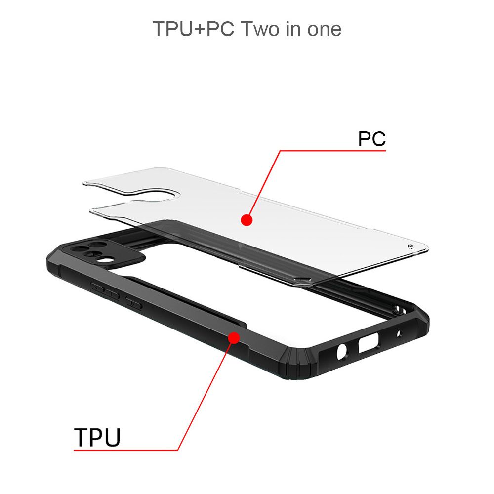 Transparent Heavy Duty Acrylic Back Cover For Poco F4 GT 5G Case Soft Shockproof Bumper Fundas Poco F4 GT Redmi k50 gaming k50g