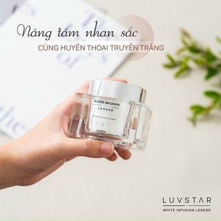 Kem dưỡng trắng da Luvstar White Infusion Legend White Narcissus Cream 55ml