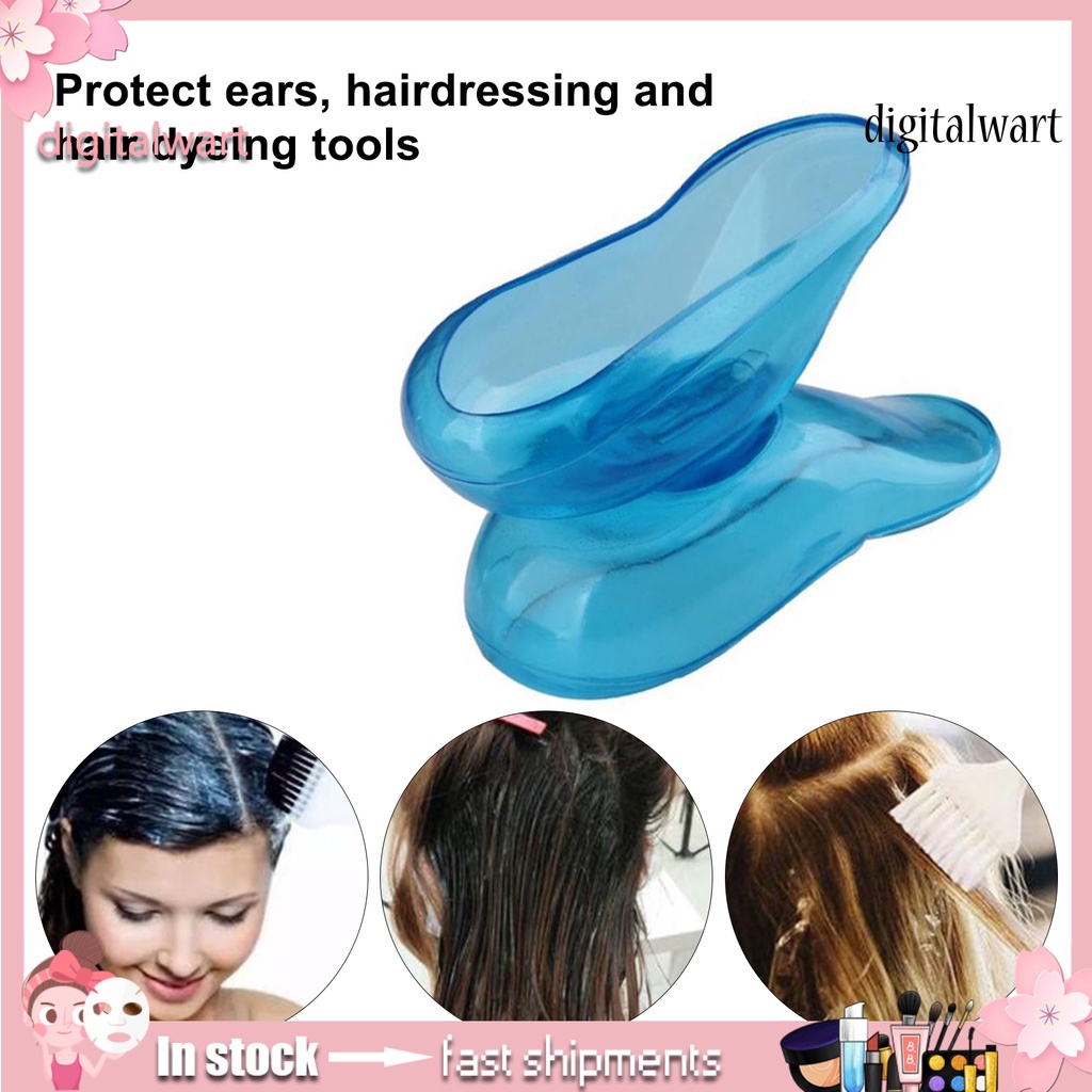1 Cặp Vỏ Bọc Bảo Vệ Tai Nhuộm Màu Chống Thấm Nước Có Thể Tái Sử Dụng Cho Gia Đình