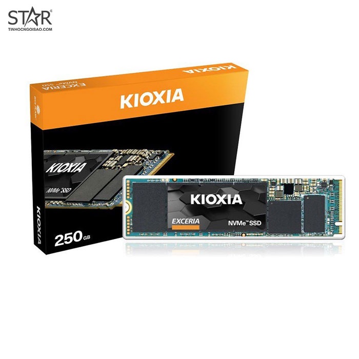 [Mã 255ELSALE giảm 7% đơn 300K] Ổ cứng SSD 250G KIOXIA M.2 NVMe PCIe 2280 BiCS FLASH TLC (LRC10Z250GG8) | BigBuy360 - bigbuy360.vn