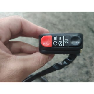 Cùm công tắc DOMINO chức năng ON/OF có NÚT ĐỀ