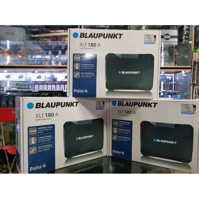 Loa Sub Blaupunkt 180A cho xe ô tô, xe hơi, Sub trầm thương hiệu của Đức, bảo hành 12 tháng