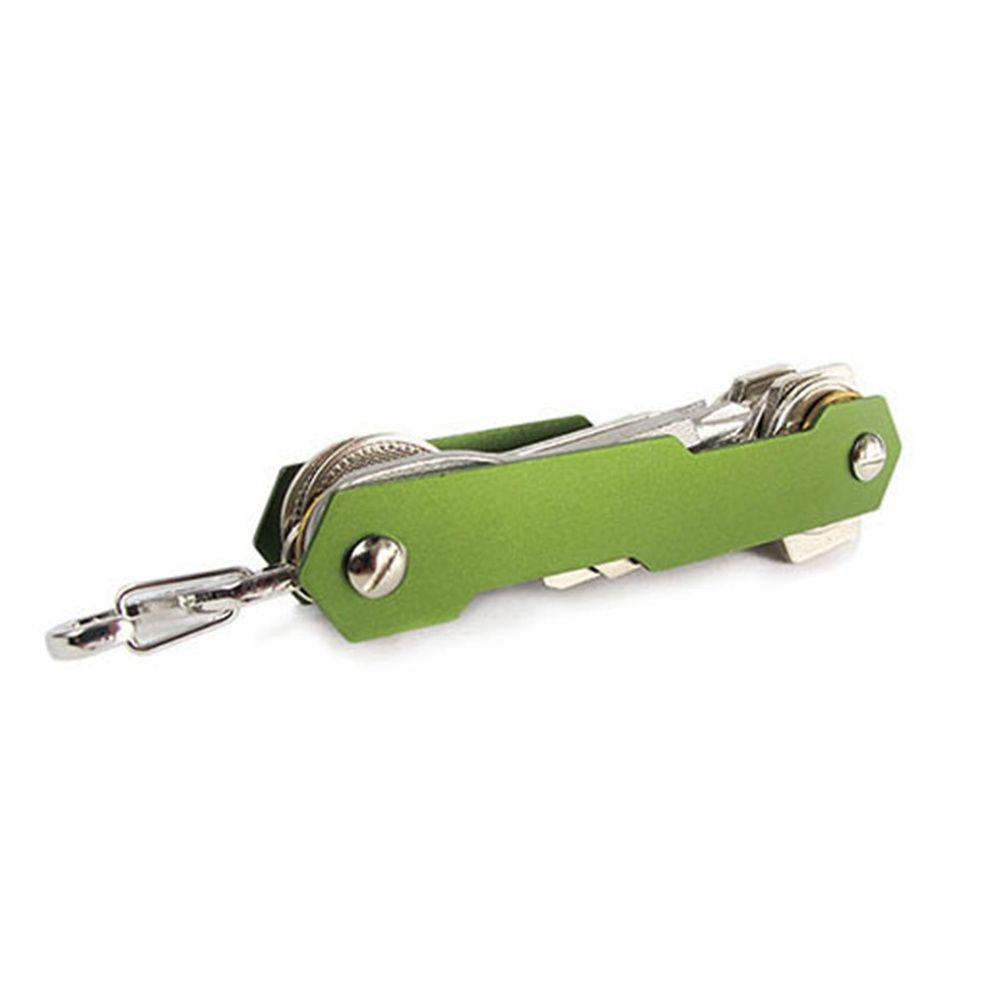 BARRY Key Organizer Clip Flexible Multi-functional Housekeeper Keychain Keys Wallet Aluminum alloy Keys Holder Folder