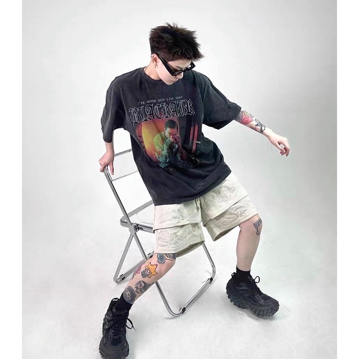 Áo phông wash Man cực ngầu