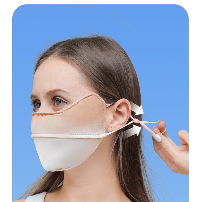 Khẩu Trang SUNI MASK Vải Chống Nắng, Chống UV Mỏng Thoáng
