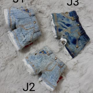 Quần Jean búp bê BJD size 1/4