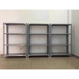 Kệ sắt v lỗ 4 tầng: Cao 1m5, dài 1m, rộng 30cm