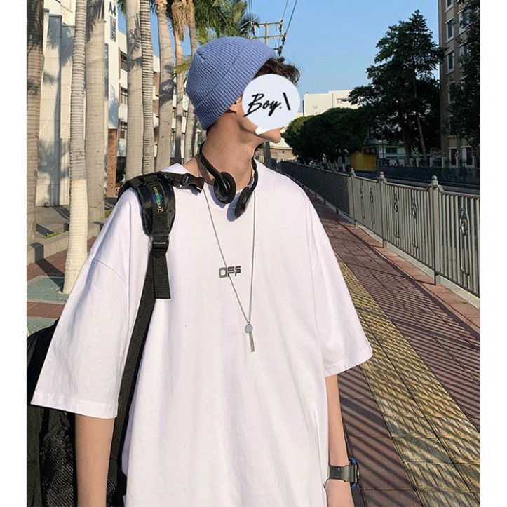 ÁO THUN, ÁO PHÔNG TAY LỠ UNISEX FORM RỘNG OVERSIZE off white sơn dầu M552 HM SHOP